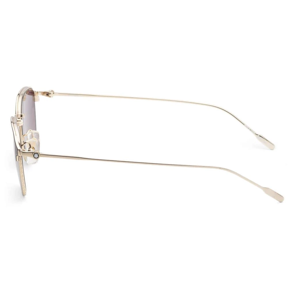 MontBlanc Montblanc Men's Gold Rectangular Sunglasses 3