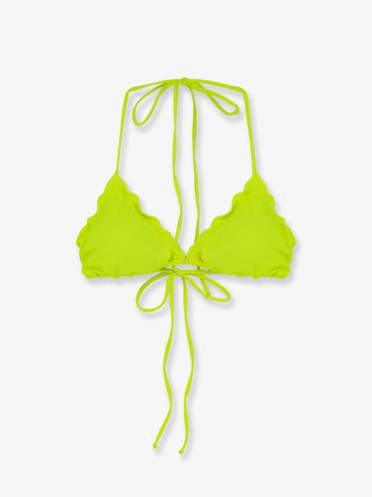 Mc2 Saint Barth Woman Water Green Bandeau Top Swimsuit