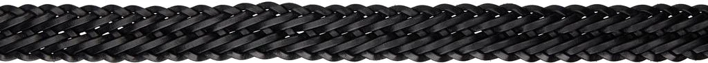 Andersons Black Narrow Woven Leather Casual Belt 2