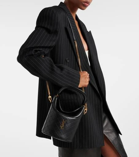 Yves Saint Laurent Gaby leather bucket bag 7
