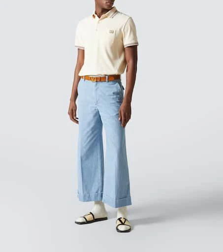 Valentino VLogo leather slides 2