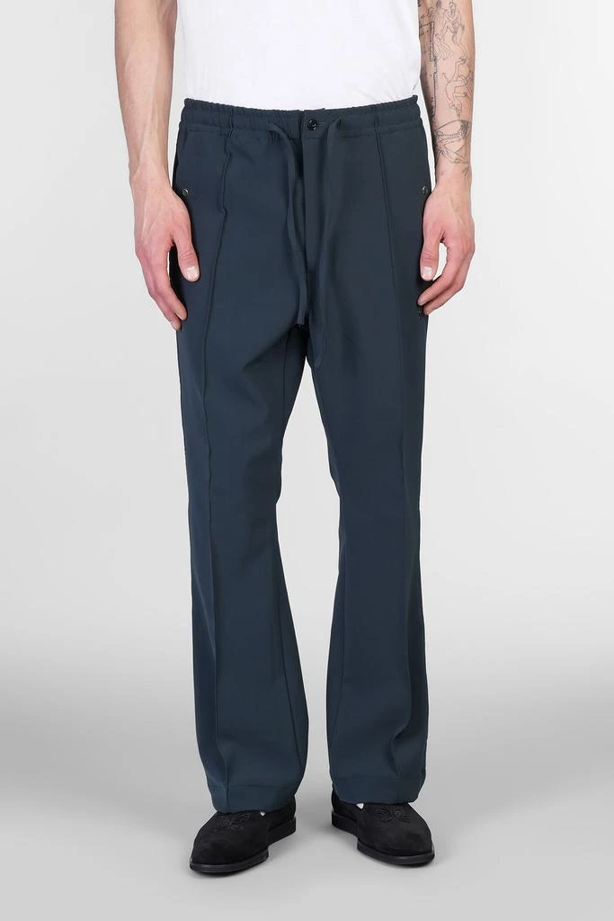 Needles Pants In Green Polyester 1