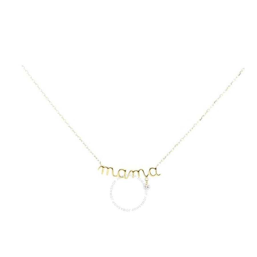 Persée Ladies 18K Yellow Gold Venus “Mama” Necklace