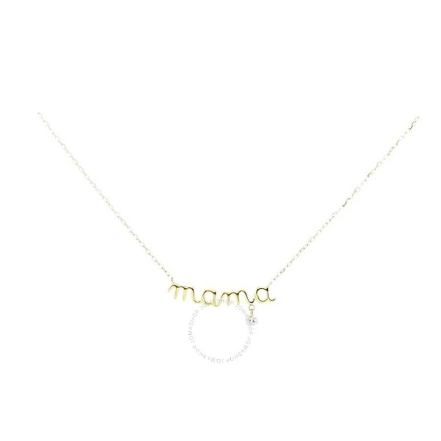 Persee Ladies 18K Yellow Gold Venus “Mama” Necklace 1