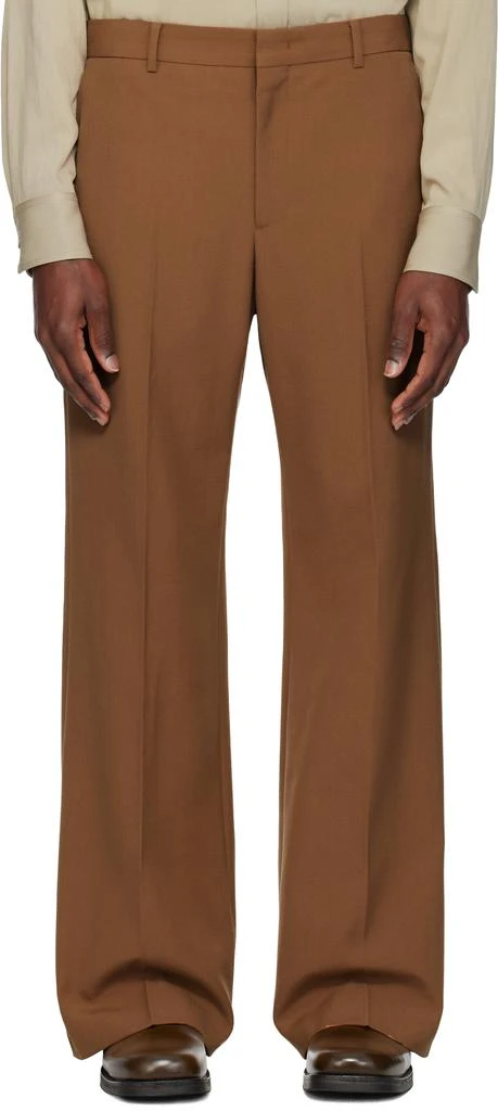 Recto Tan Signature RC Flared Trousers 1