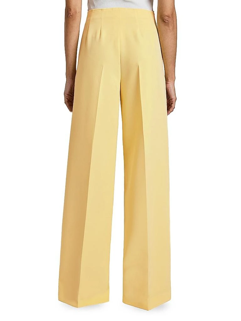 Santorelli Techno Crepe Wide-Leg Pants 4