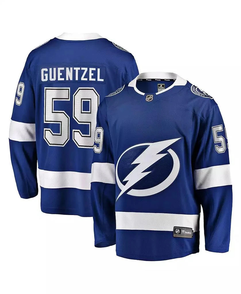 Fanatics Men
s Jake Guentzel Blue Tampa Bay Lightning Home Premier Breakaway Player Jersey