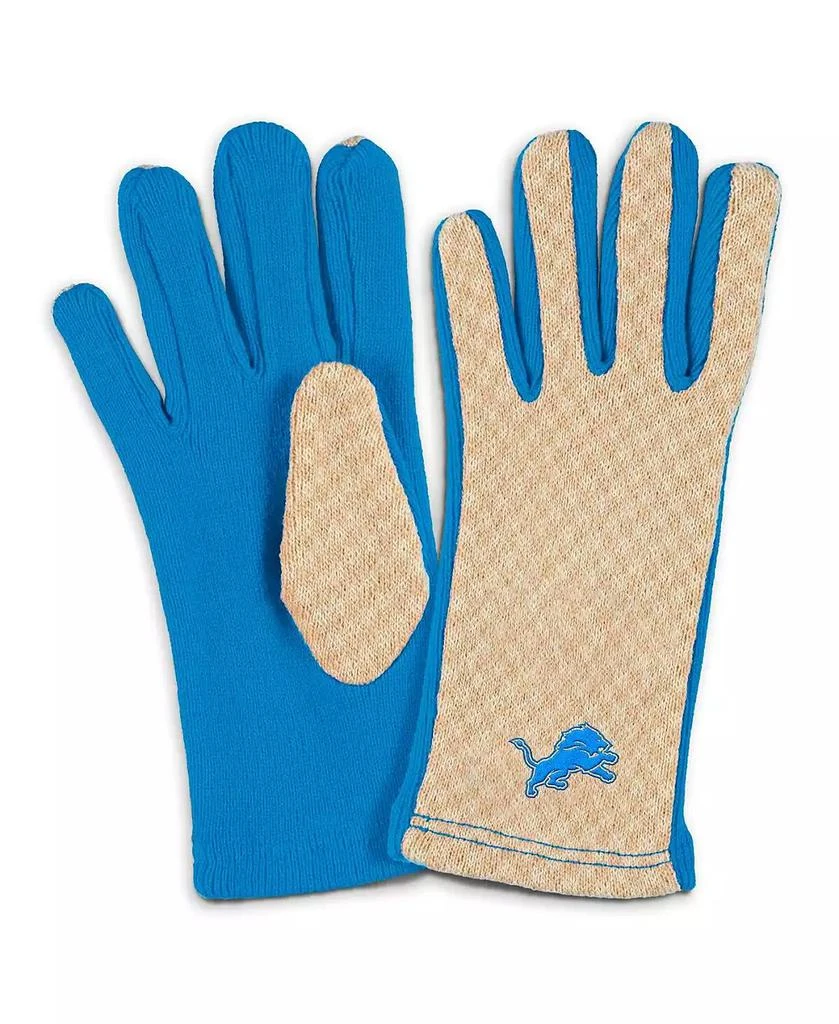 WEAR by Erin Andrews Women's Detroit Lions Tonal Scarf Glove Set 2