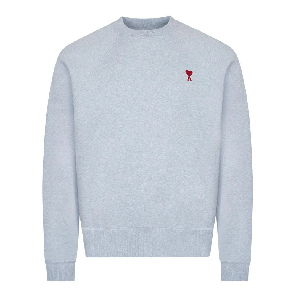 Ami Paris Ami Paris ADC Sweatshirt - Heather Cashmere Blue 1