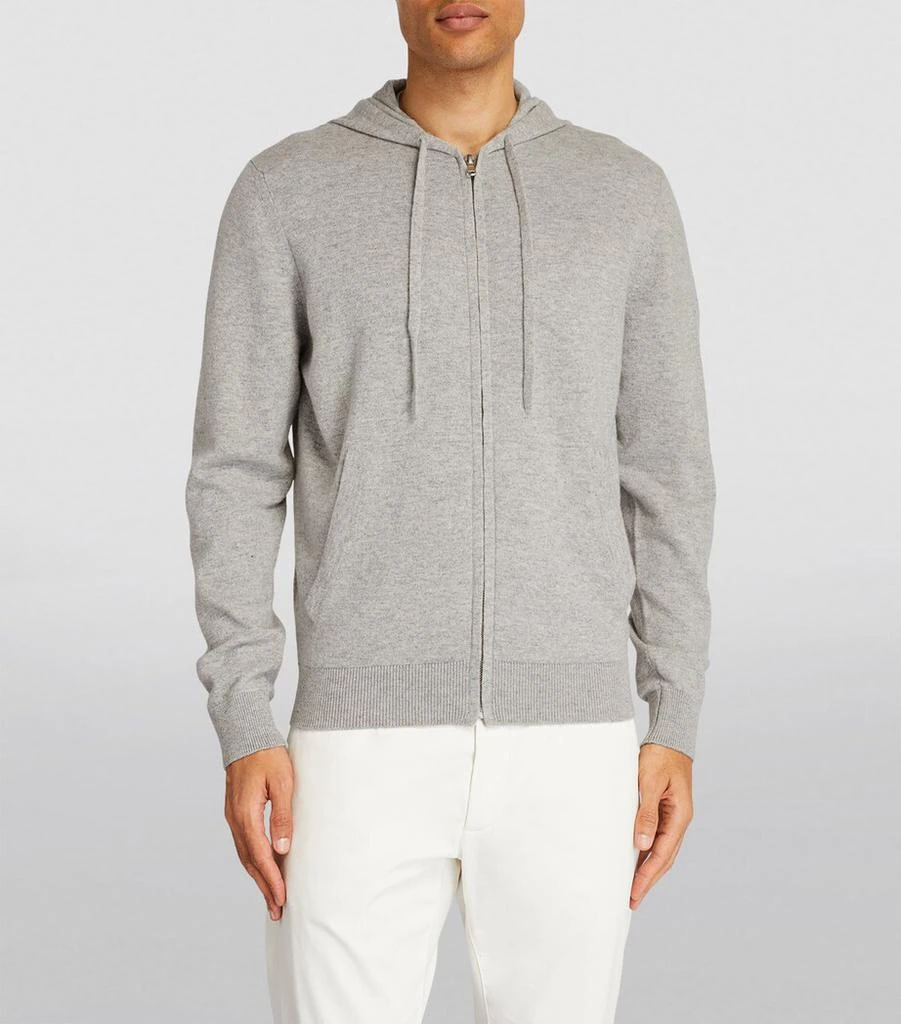 Sunspel Cashmere Zip-Up Hoodie 3