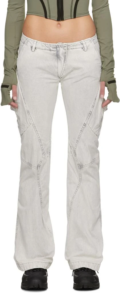 Hyein Seo Gray Pocket Trousers 1