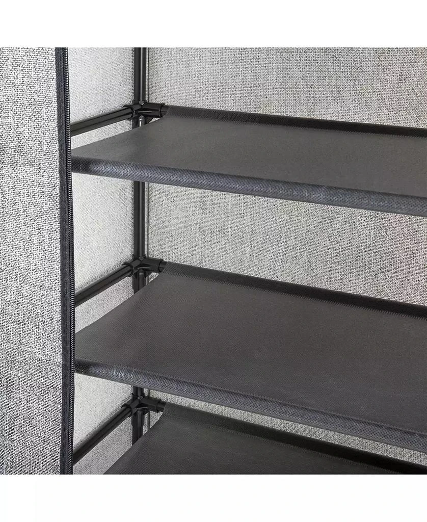 Simplify 5 Tier Shoe Organizer with Cover 6
