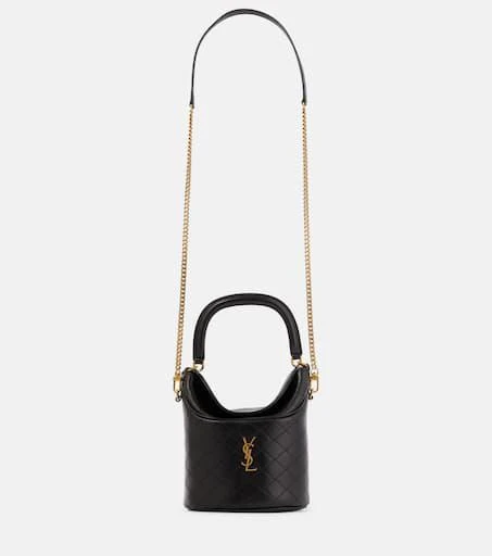 Yves Saint Laurent Gaby leather bucket bag 1