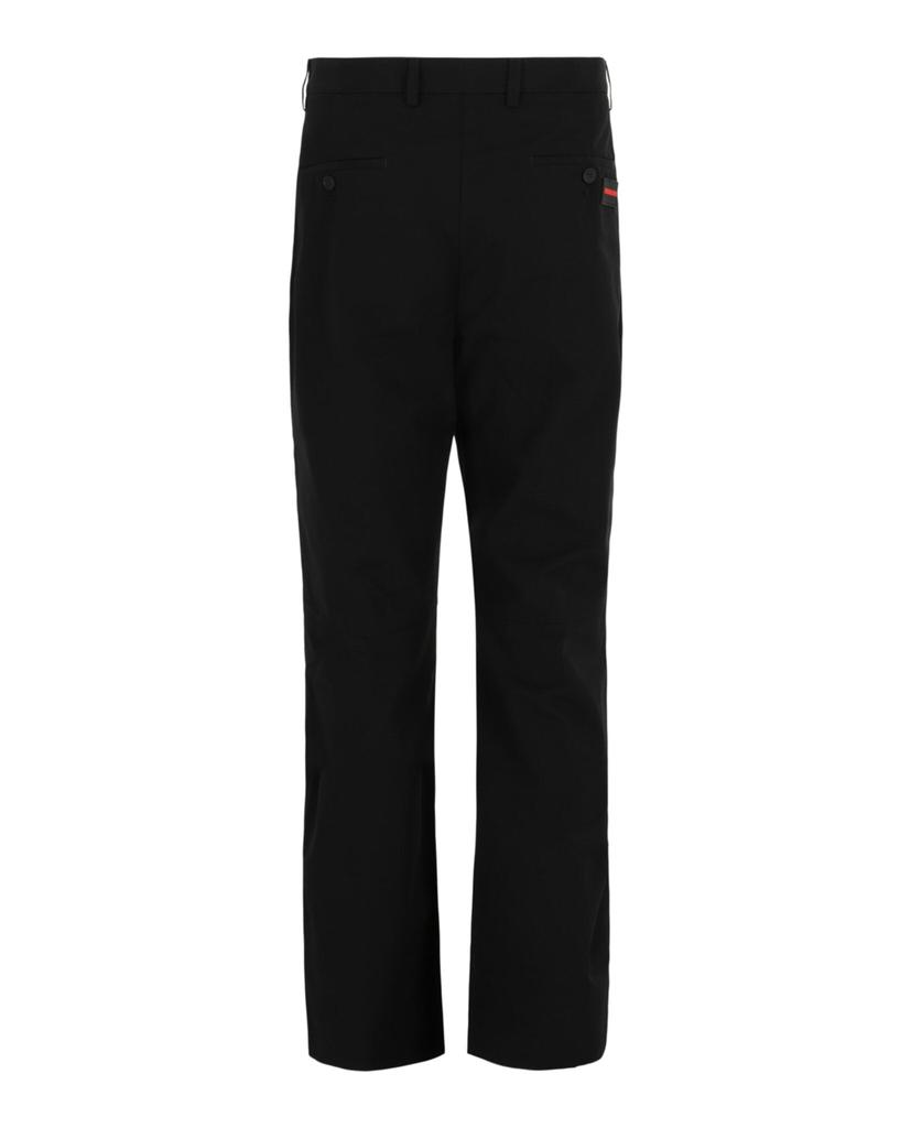 Salvatore Ferragamo Cotton-Blend Trousers