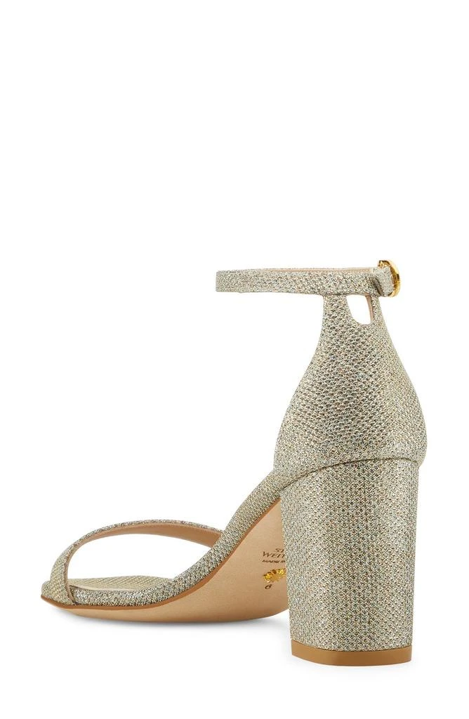 Stuart Weitzman Nudistcurve 75 Block Heel Sandal 2