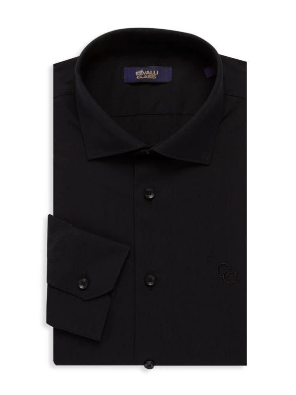 cavalli CLASS Comfort Fit Logo Dress Shirt 1