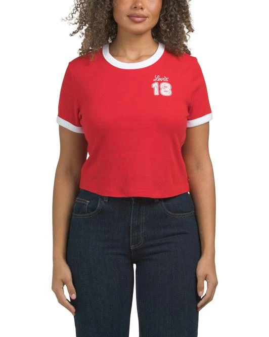 Levi
s Graphic Mini Ringer Tee