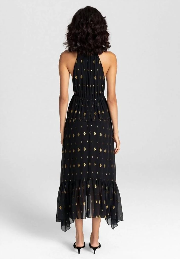 A.L.C. Rosa Dress In Black/gold 3