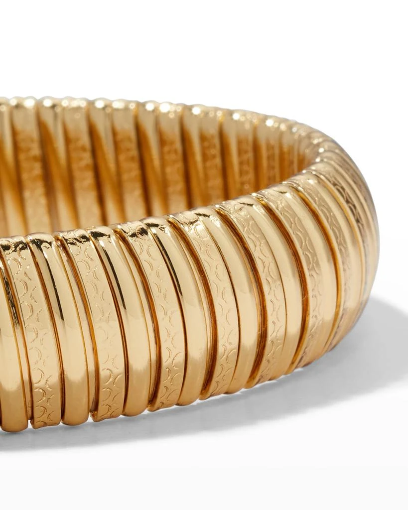 GAS Bijoux Breva Elastic Bracelet, Gold 3
