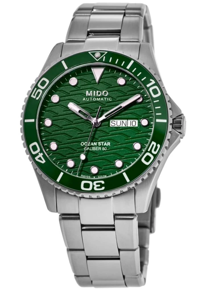 MIDO Ocean Star 200 C Green Dial Steel Men's Watch M042.430.11.091.00 1