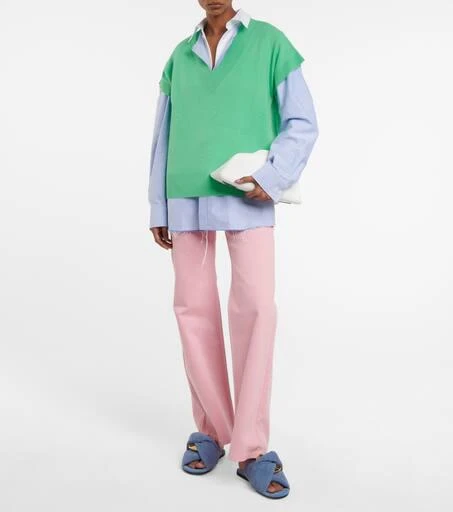 Jardin des Orangers Wool and cashmere sweater vest 2