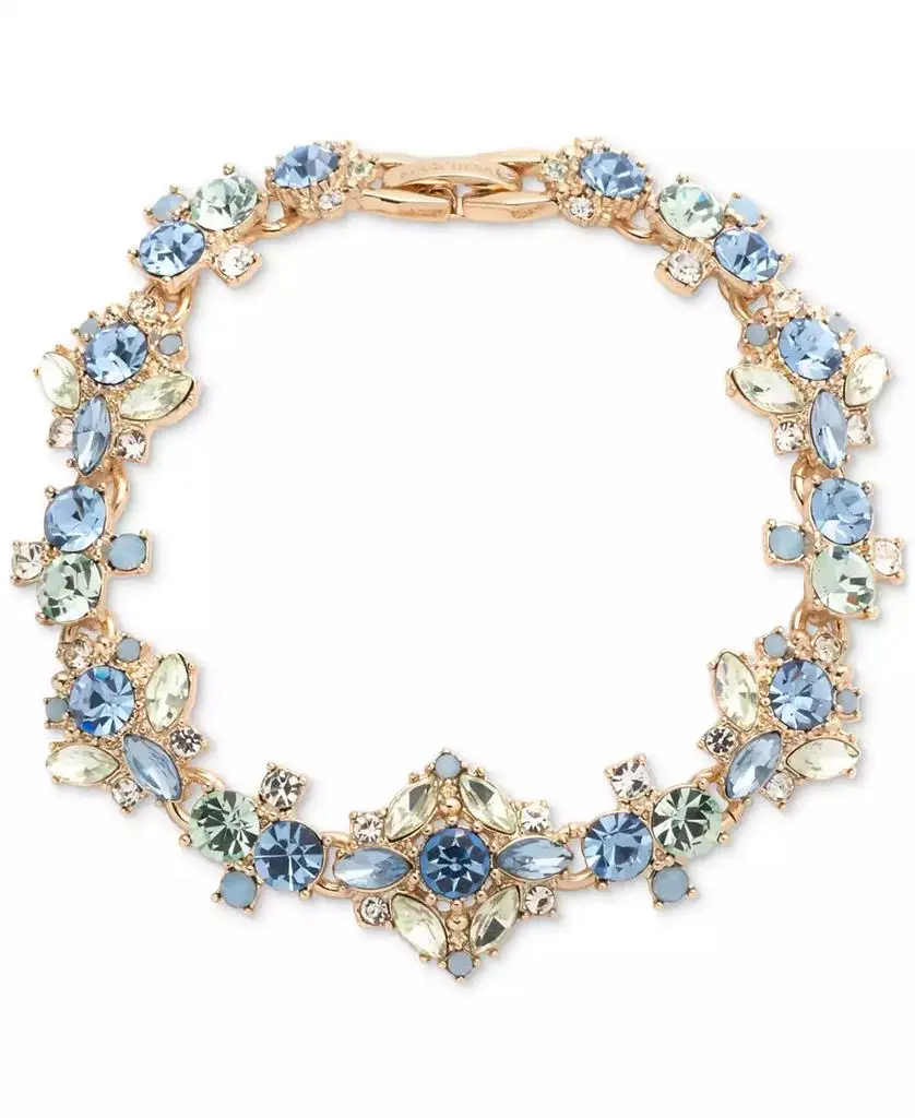 MARCHESA Gold-Tone Multi-Stone Flex Bracelet