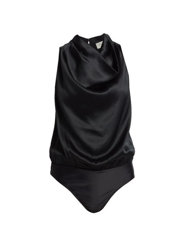 CAMI NYC Noreen Silk Blend Bodysuit 5