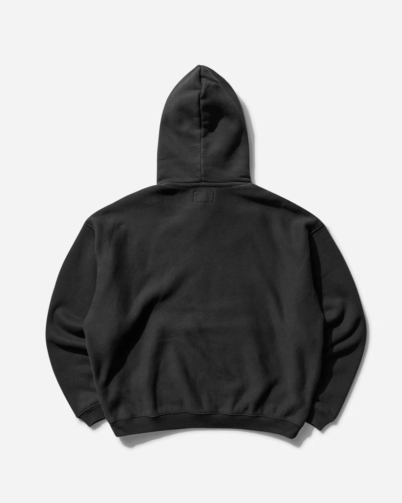 STUSSY Men's 80 Relaxed Hoodie Washed Black 2