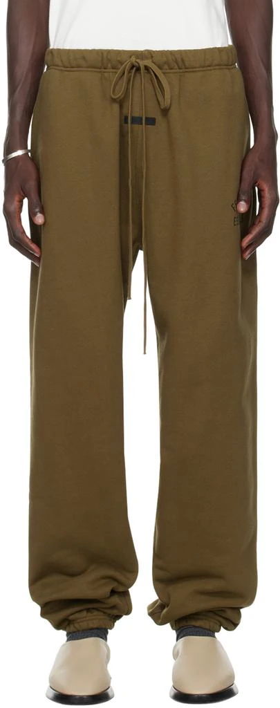 Essentials Khaki Essentials Sweatpants 1