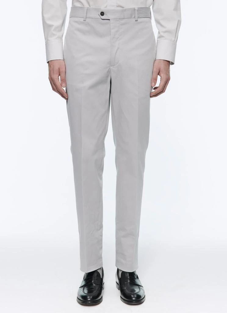 预计3周后发货 Fursac Fursac - Chino En Gabardine De Coton - Perle 1