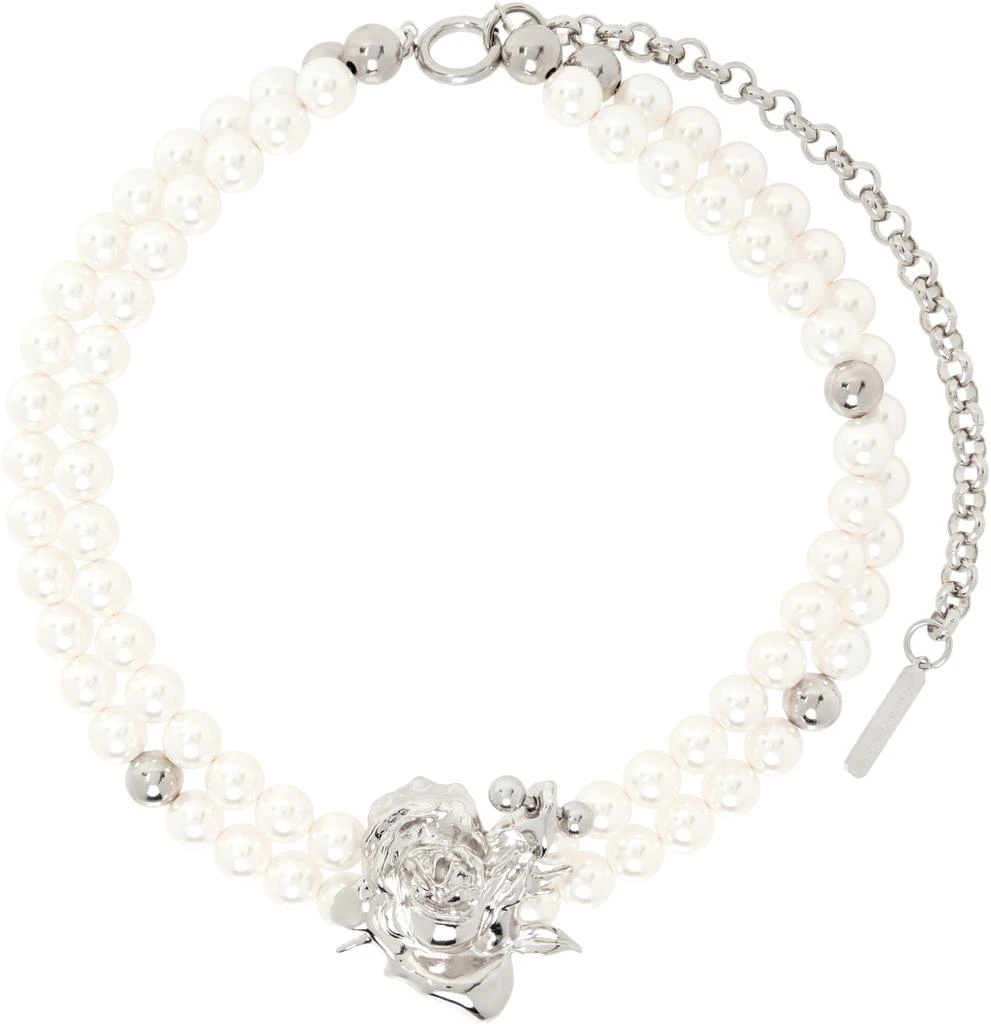 Justine Clenquet White Betsy Choker 1
