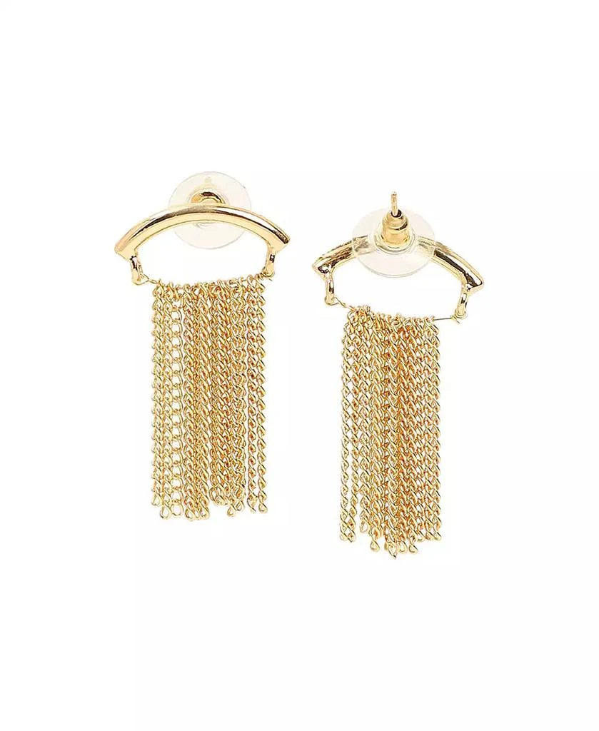 SOHI Women
s The Hanging Chain Bar Drop Earrings 4