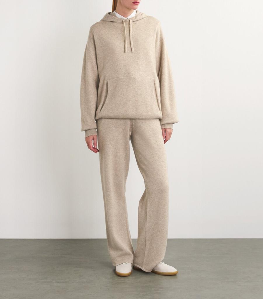 Harrods Cashmere Wide-Leg Sweatpants