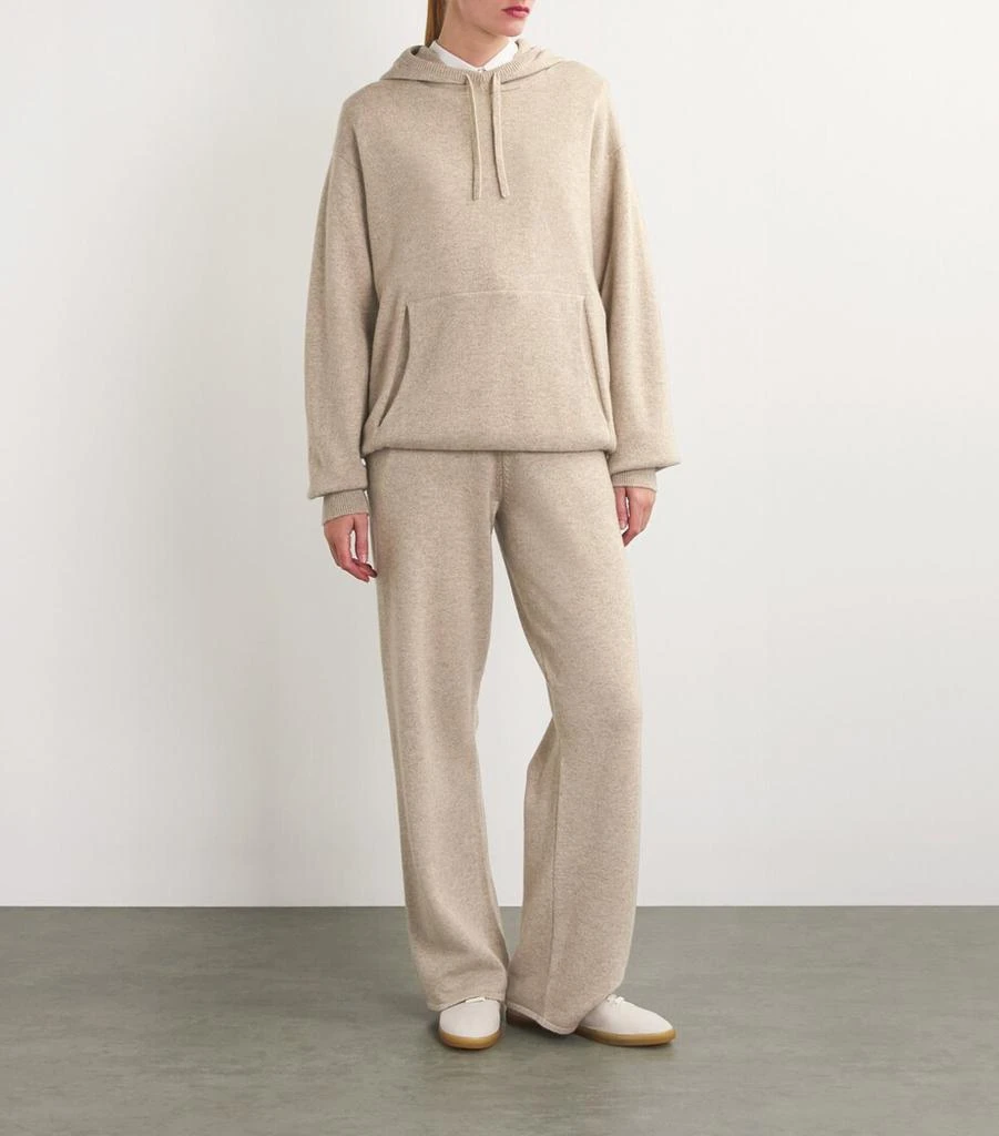 Harrods Cashmere Wide-Leg Sweatpants 2