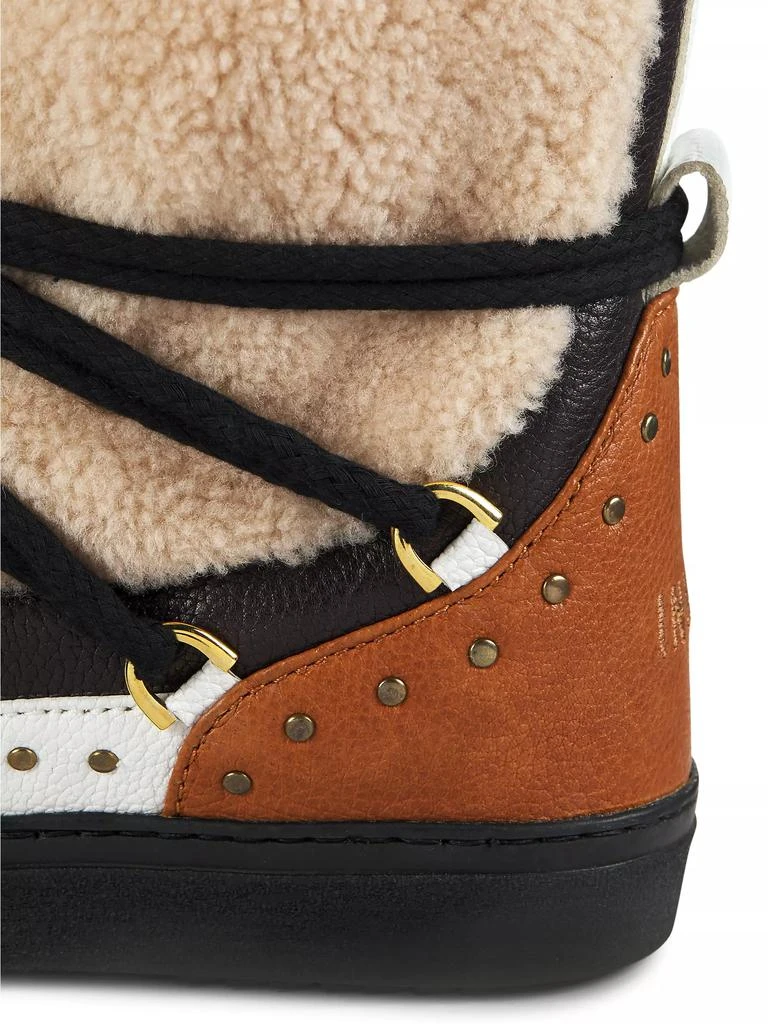 Inuikii Curly Rock Shearling Sneaker Boots 6