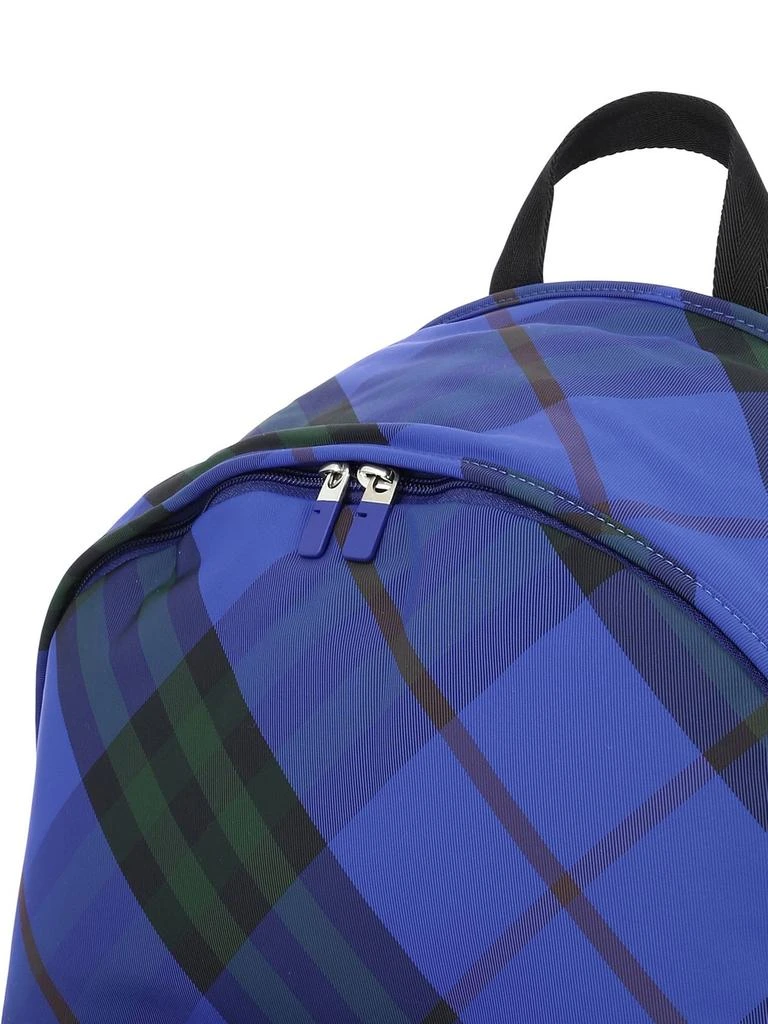 Burberry Burberry	Shield CHeckered Backpack 5