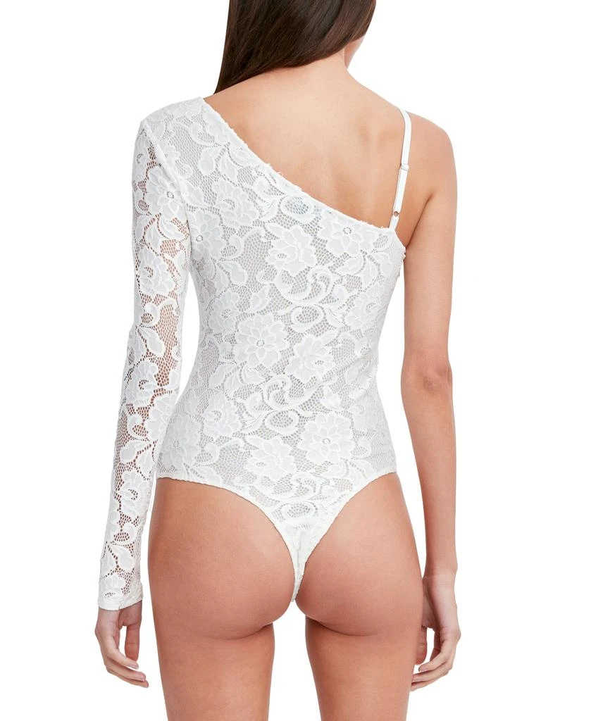 BCBG ONE SHOULDER LACE BODYSUIT 5