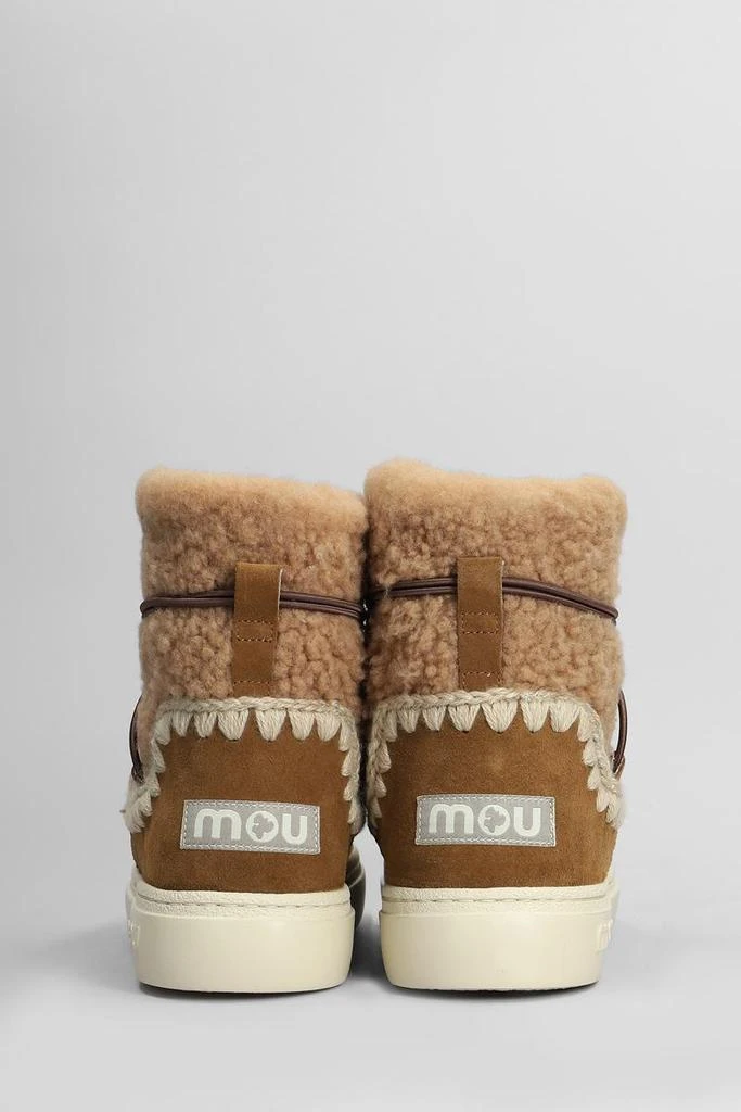 Mou Mou Eskimo Sneaker Scoub Low Heels Ankle Boots 4