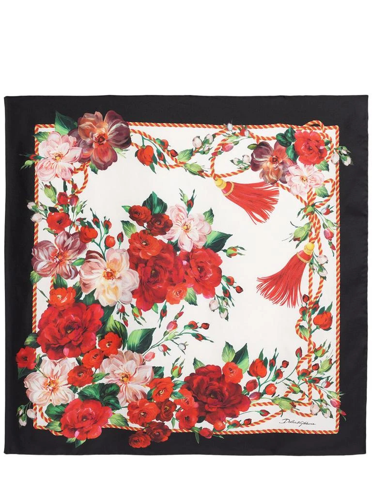 Dolce & Gabbana Printed Silk Scarf 1