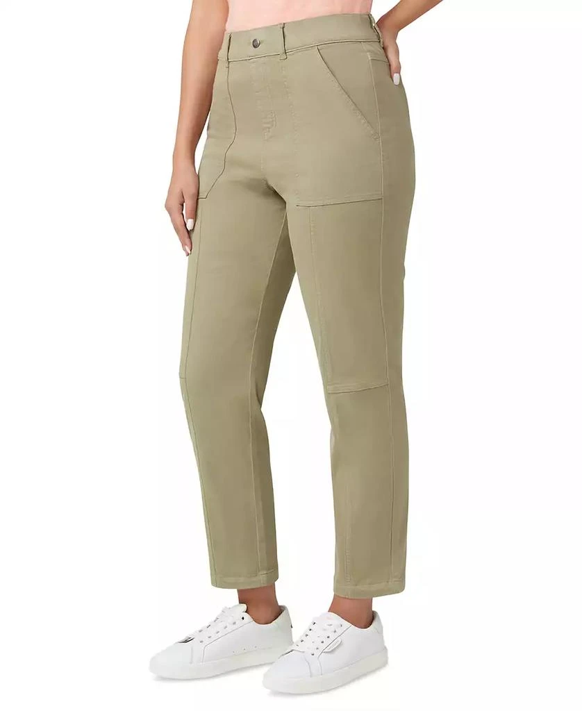 Hue Women's High-Rise Stretch Utility Skimmer Pants 3
