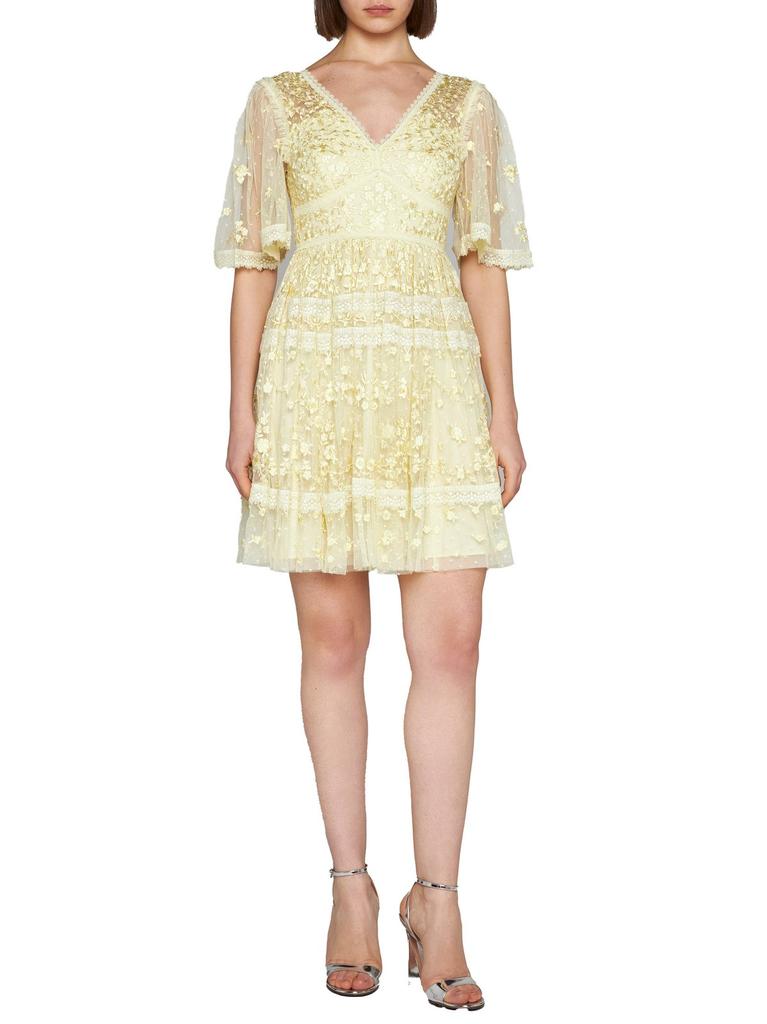 Needle & Thread Needle & Thread Floral Embroidered Dress