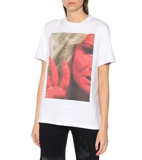 RAF SIMONS Graphic cotton T-shirt 5