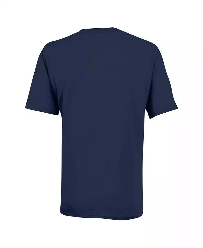 CHAMPION Big Boys and Girls Navy Michigan Wolverines Team Arch T-Shirt 3