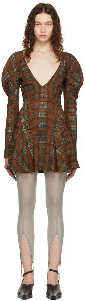 KNWLS Orange Juku Minidress 1