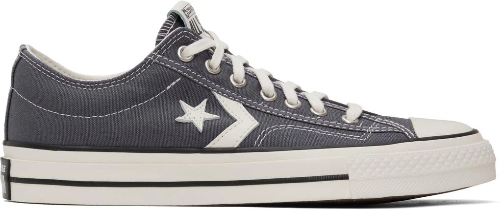 Converse Purple Star Player 76 Premium Canvas Sneakers 1