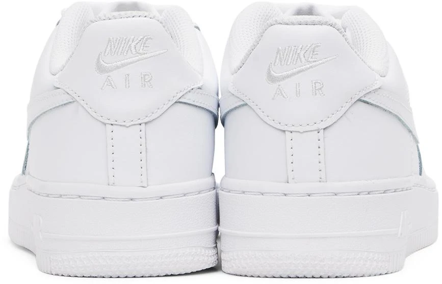 NIKE Kids White Air Force 1 LE Big Kids Sneakers 2