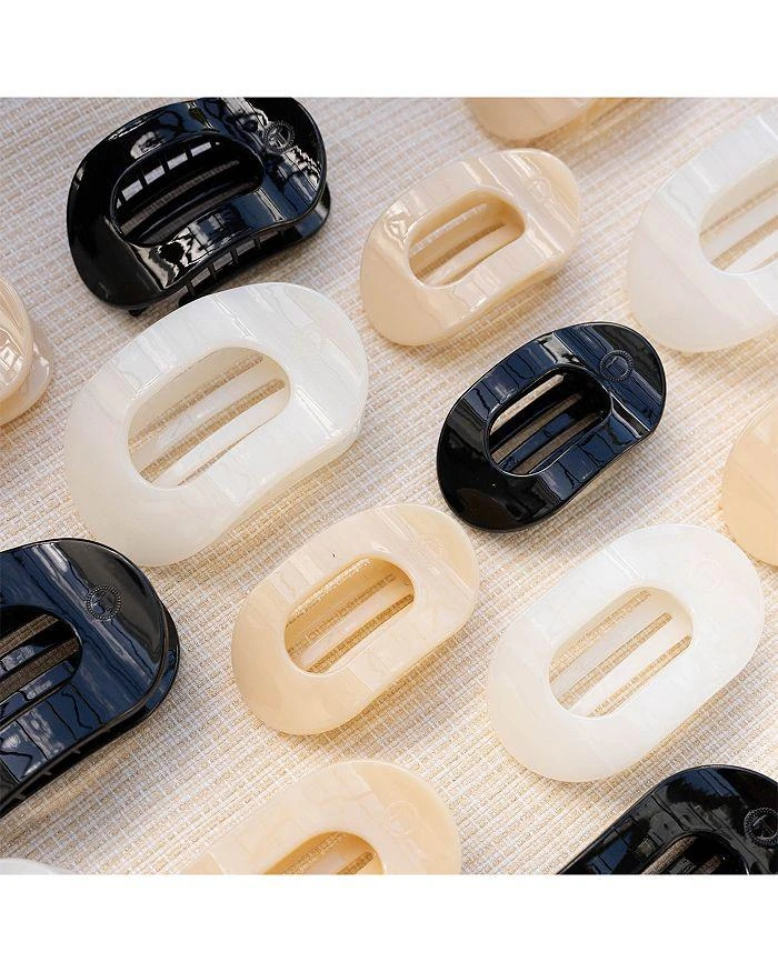 TELETIES Small Flat Round Hair Clip 5