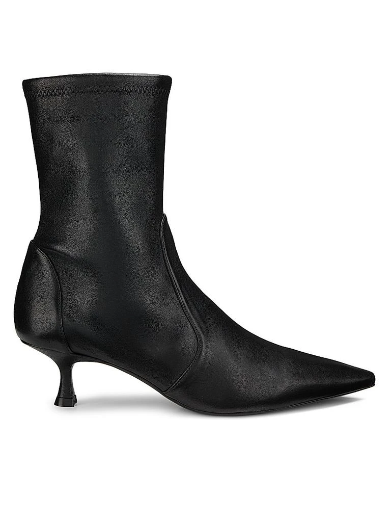 Stuart Weitzman Naomi 50MM Leather Booties 1