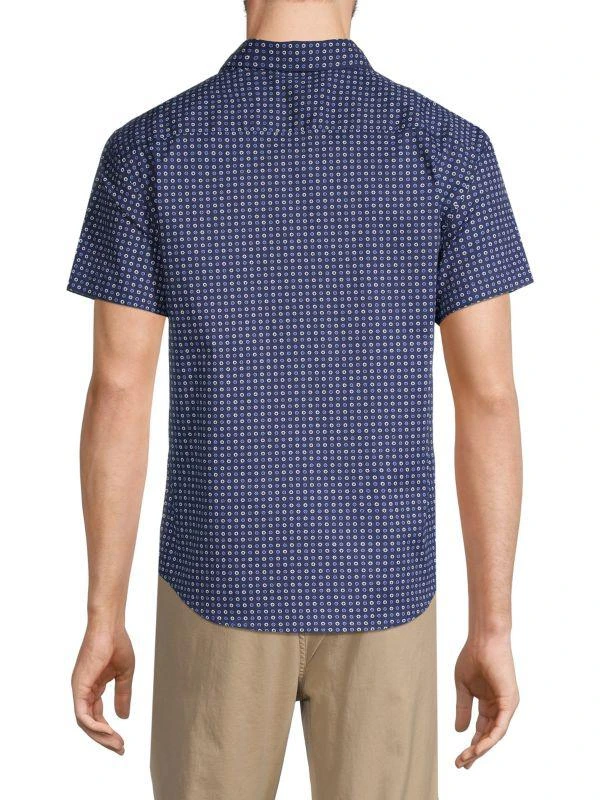 DUCHAMP LONDON Print Short-Sleeve Shirt 2