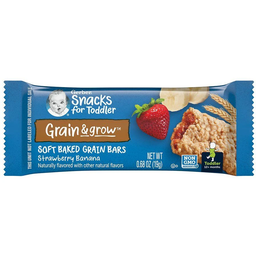 Gerber Soft Baked Grain Bars Strawberry Banana